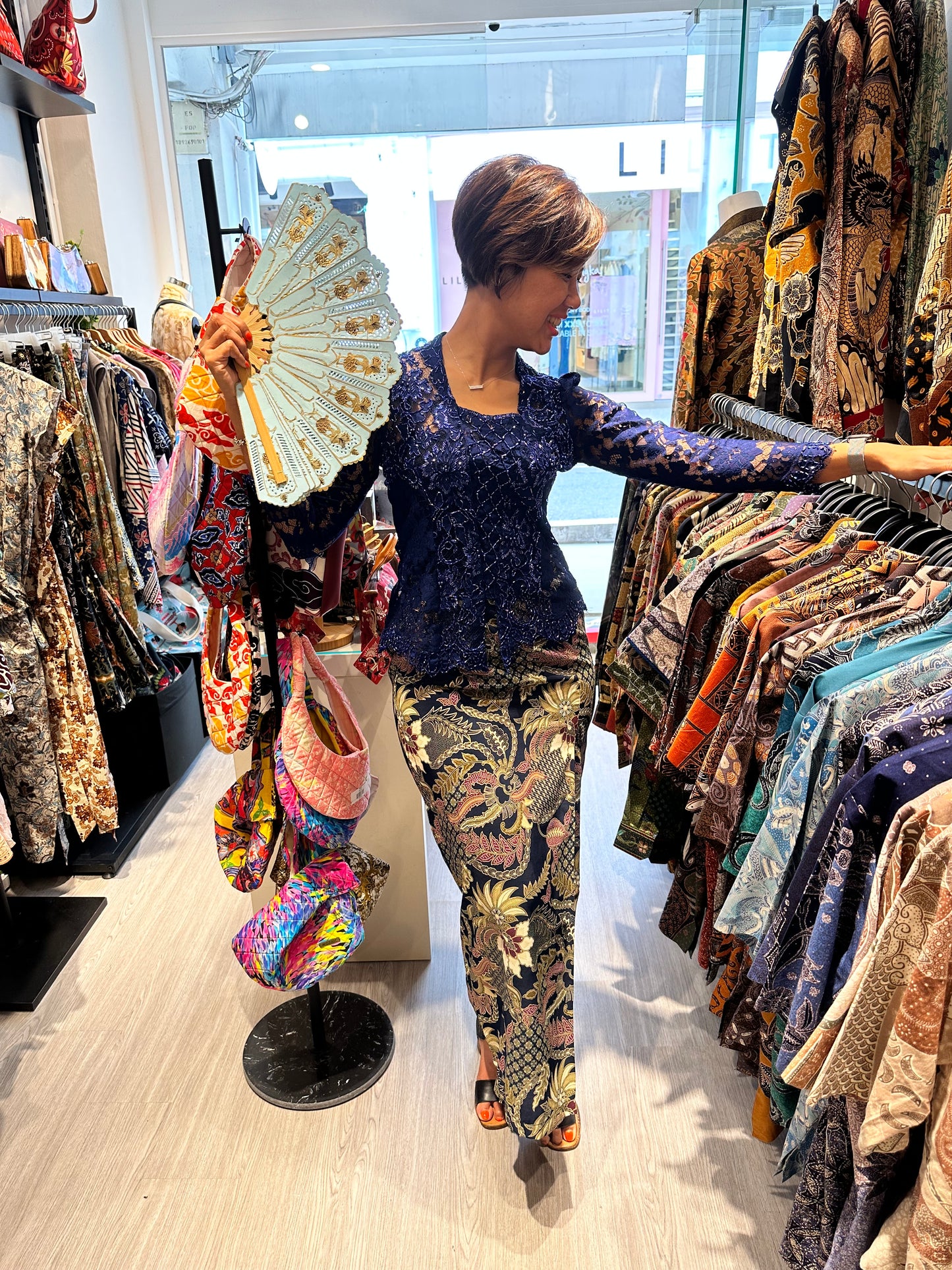 All The Picture its Our Kebaya Exclusive very limited size and colours. More available designs at our store.
More info DM us or highly recommend come to our store at City Plaza #02-115/116.