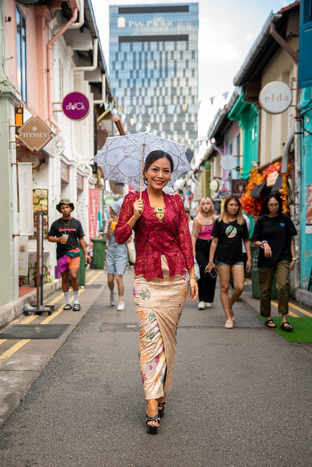 *Accessories and Sarong/Skirt sold separately.
*Product colour may slightly vary due to photographic lighting sources or your mointor setting. The actual size may vary as many of the products we produce are hand made. Please allow (0.05 to 0.1 inches) size variance.