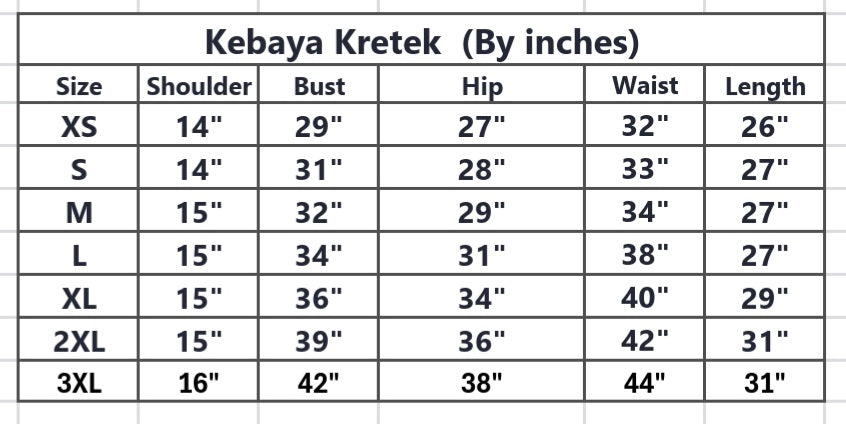 Kebaya Kretek