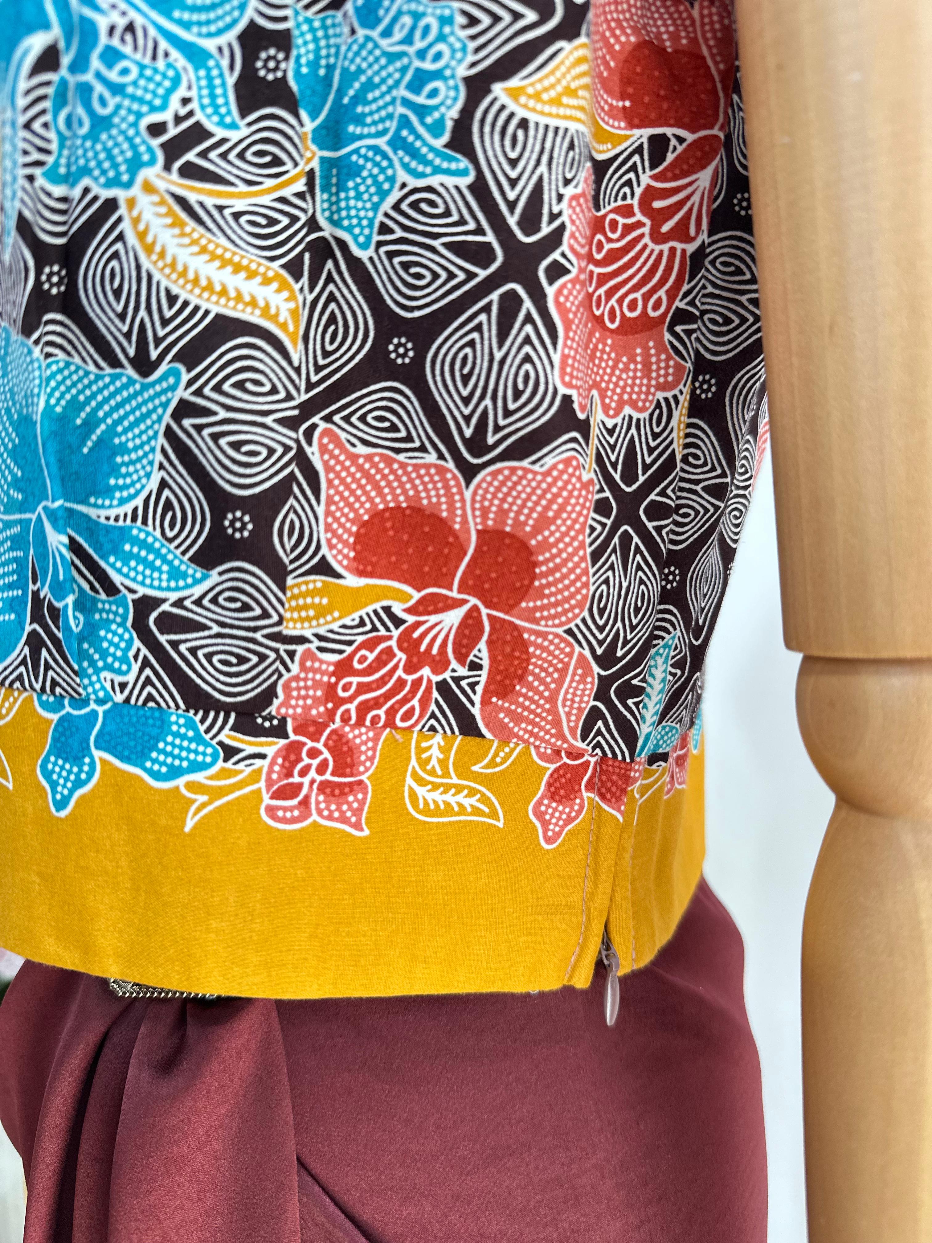 Batik Crop Top