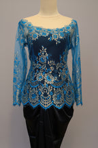 Top lace Sabrina 2 tone