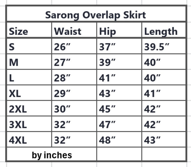 Cotton Sarong Overlap•Series 2•