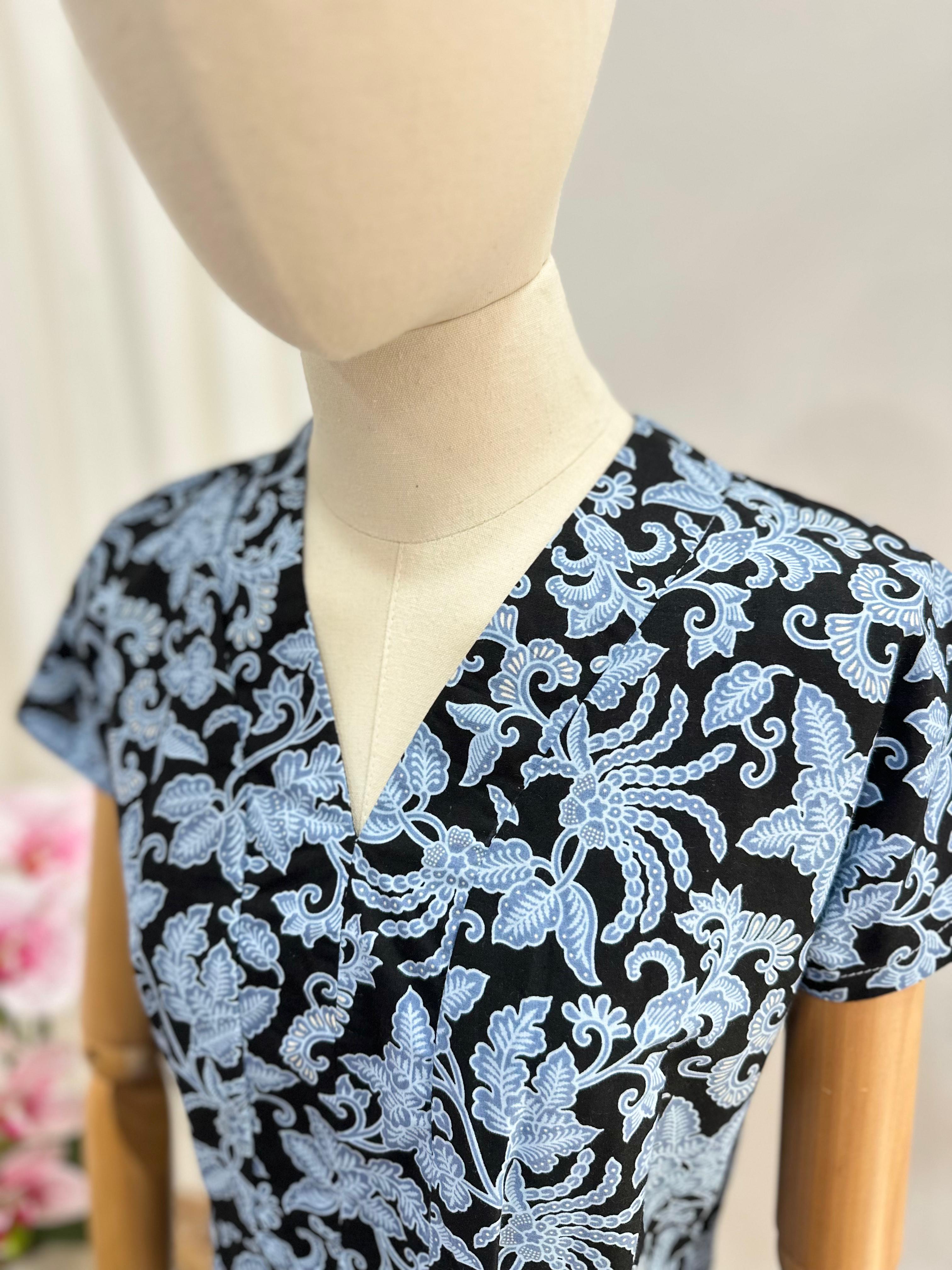 Batik Crop Top