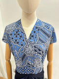 Batik Crop Top