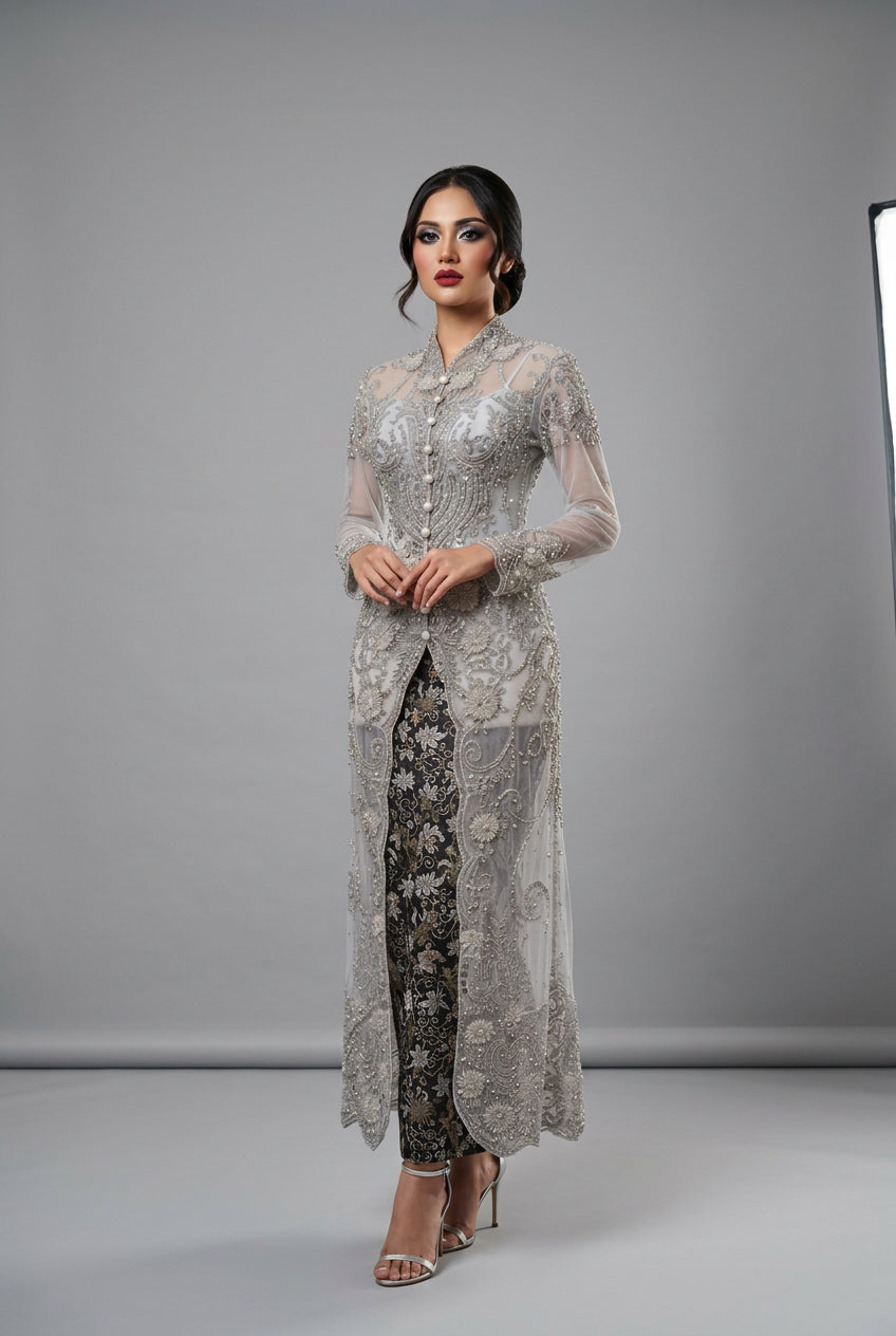 Kebaya Maha Dewi Mandarin Collar