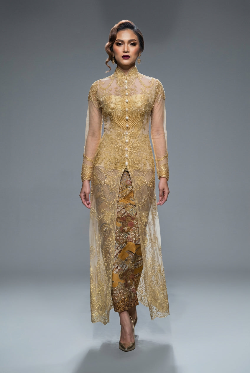 Kebaya Maha Dewi Mandarin Collar