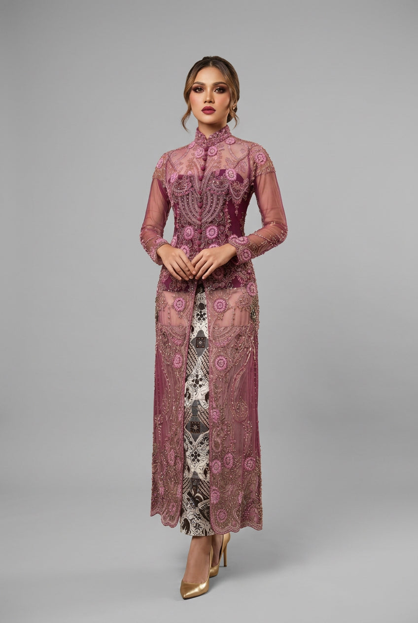 Kebaya Maha Dewi Mandarin Collar