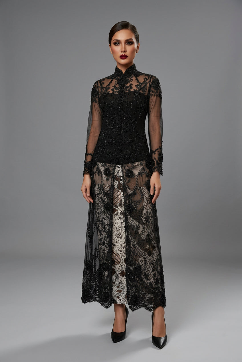 Kebaya Maha Dewi Mandarin Collar