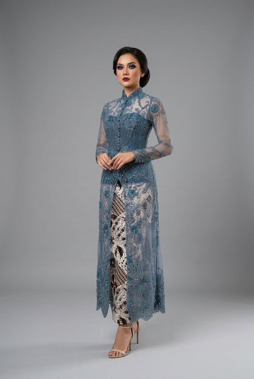 Kebaya Maha Dewi Mandarin Collar