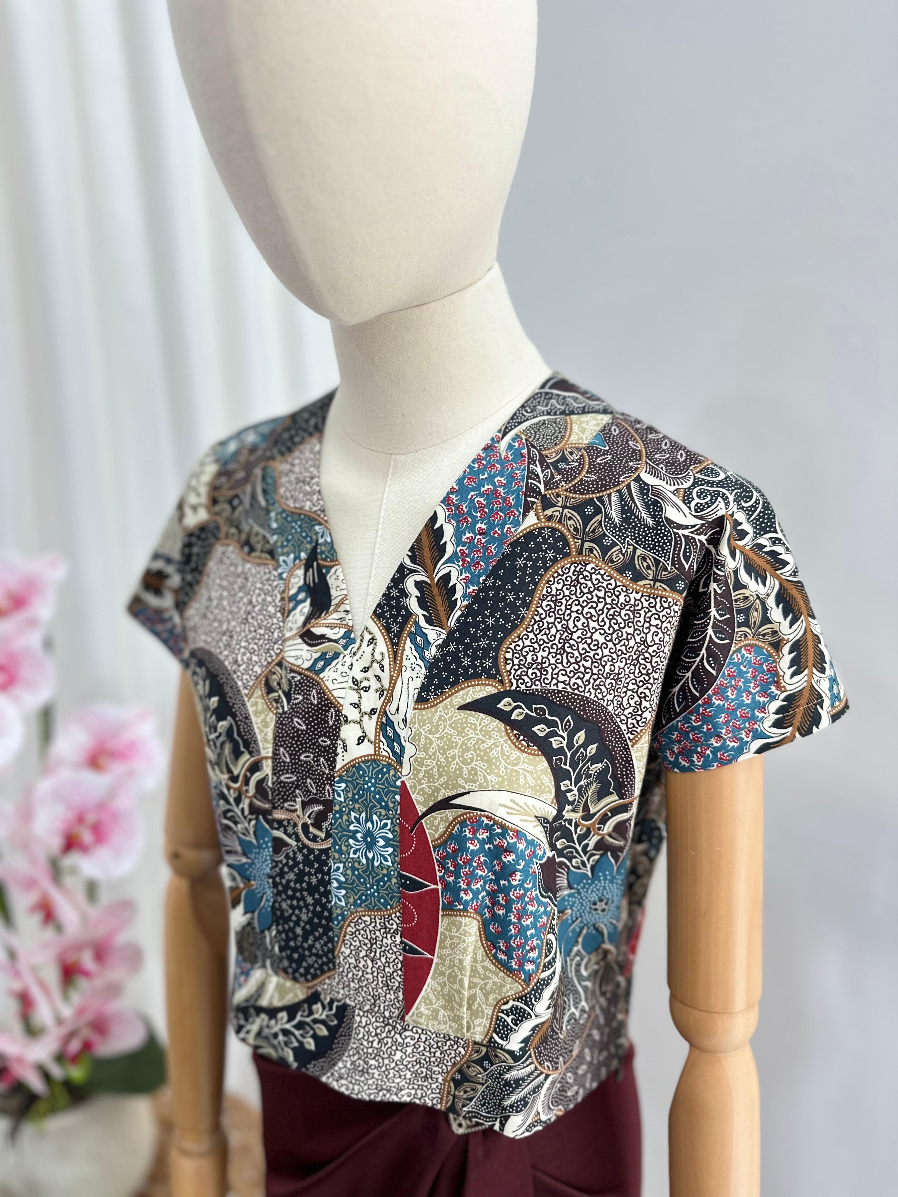 Batik Crop Top