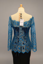 Top lace Sabrina 2 tone