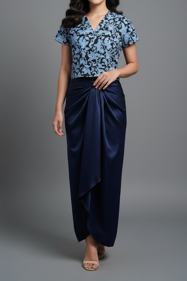 Batik Crop Top