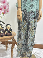 Drapery batik Skirt [Instant Wrap Skirt]