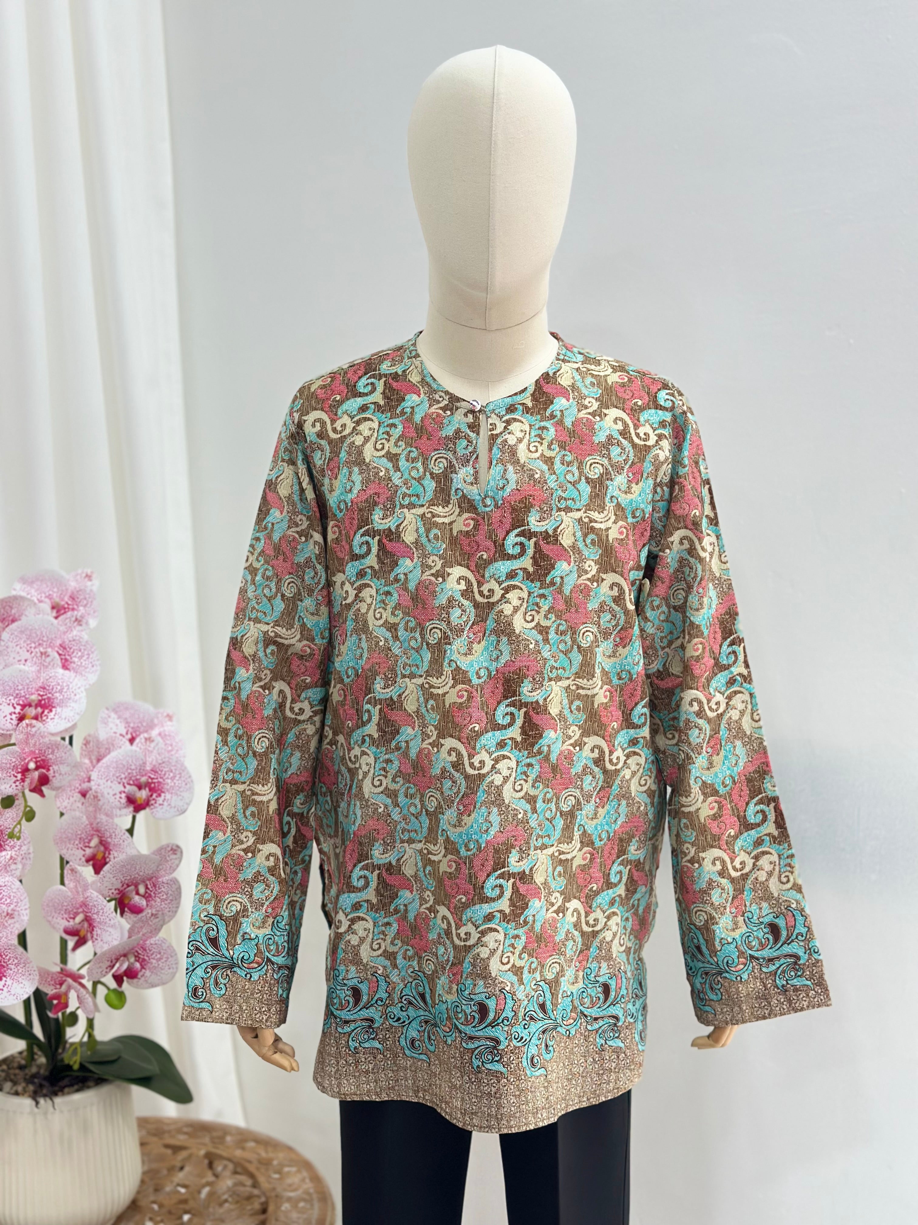 Ali Batik Kurta▪︎Series 1▪︎Satin