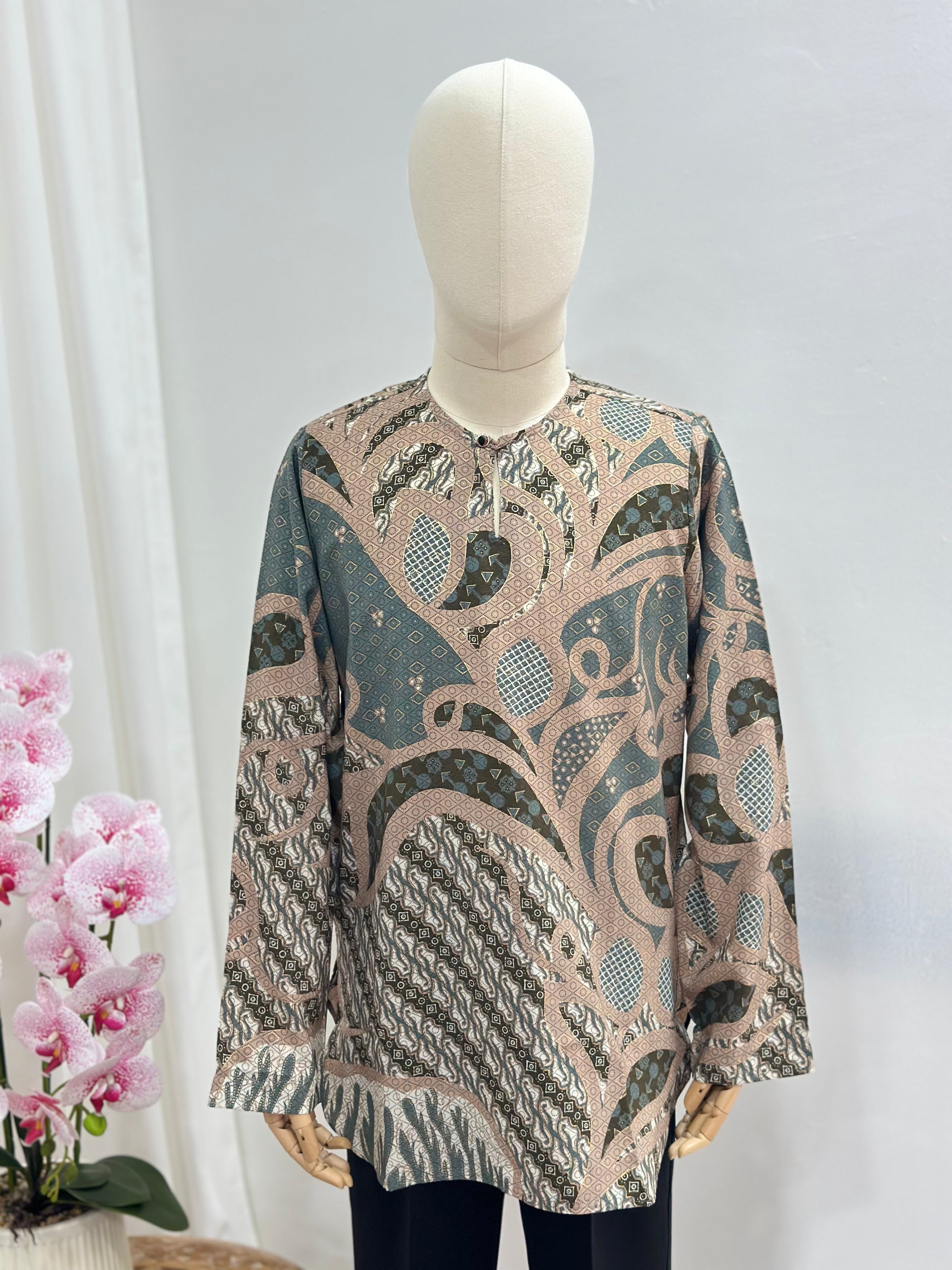 Ali Batik Kurta▪︎Series 1▪︎Satin