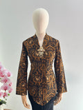 Kebaya Kamila Set  (Satin Wrap Skirt)