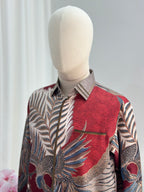 Mens Premium Batik Shirt-Exclusive Sultan series Mozaicsg