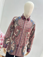 Mens Premium Batik Shirt-Exclusive Sultan series Mozaicsg