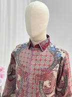 Mens Premium Batik Shirt-Exclusive Sultan series Mozaicsg