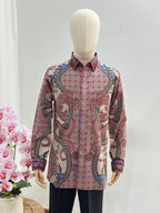 Mens Premium Batik Shirt-Exclusive Sultan series Mozaicsg