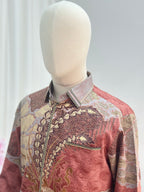 Mens Premium Batik Shirt-Exclusive Sultan series Mozaicsg