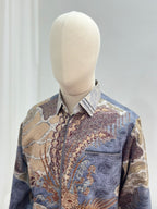 Mens Premium Batik Shirt-Exclusive Sultan series Mozaicsg