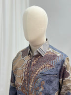 Mens Premium Batik Shirt-Exclusive Sultan series Mozaicsg