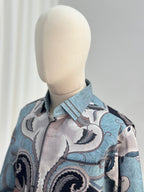 Mens Premium Batik Shirt-Exclusive Sultan series Mozaicsg