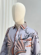 Mens Premium Batik Shirt-Exclusive Sultan series Mozaicsg