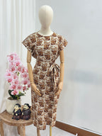 Drapery Batik Dress