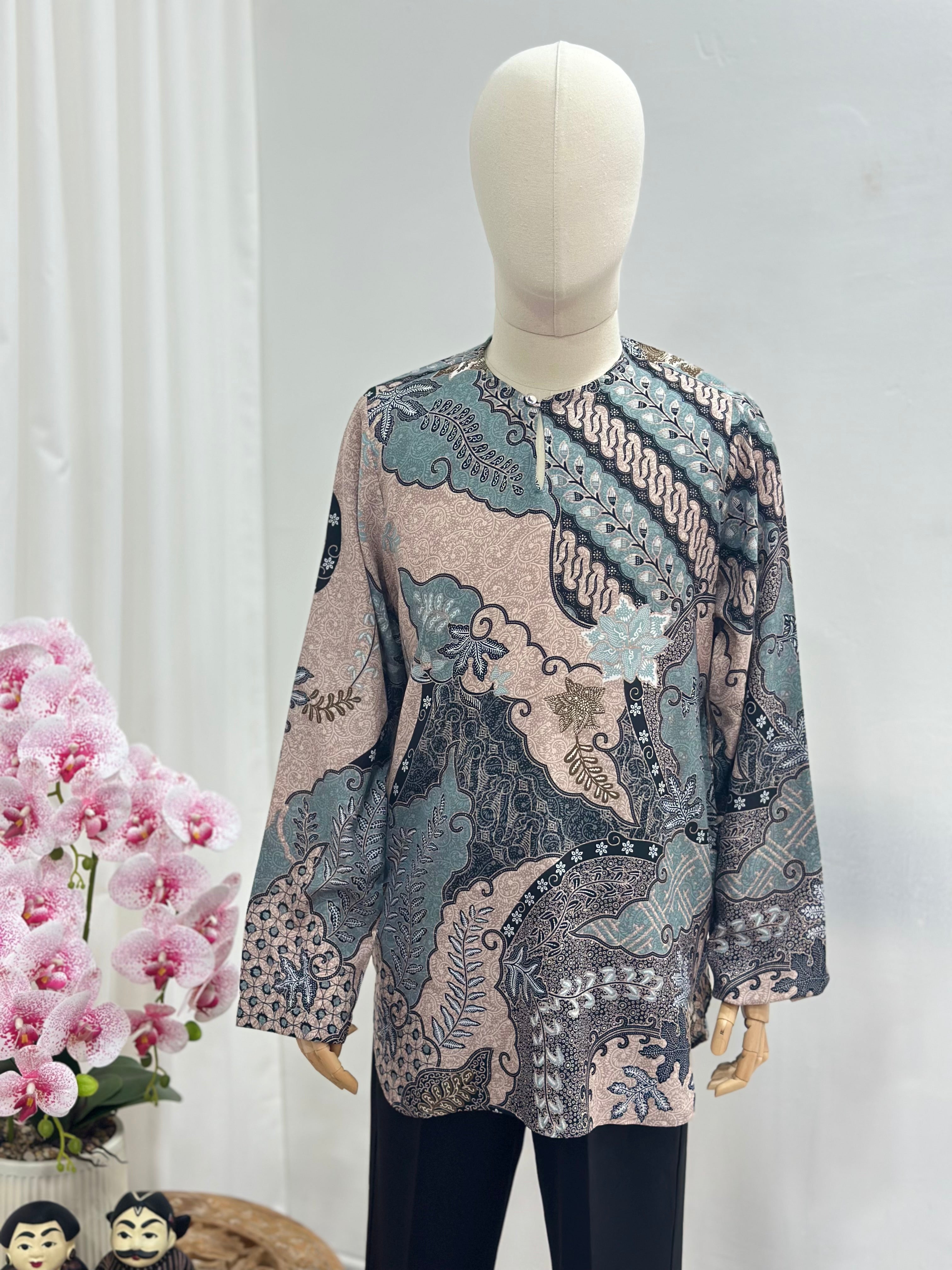 Ali Batik Kurta▪︎Series 1▪︎Satin