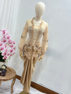 Satin Wrap Skirt