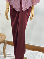 Satin Wrap Skirt