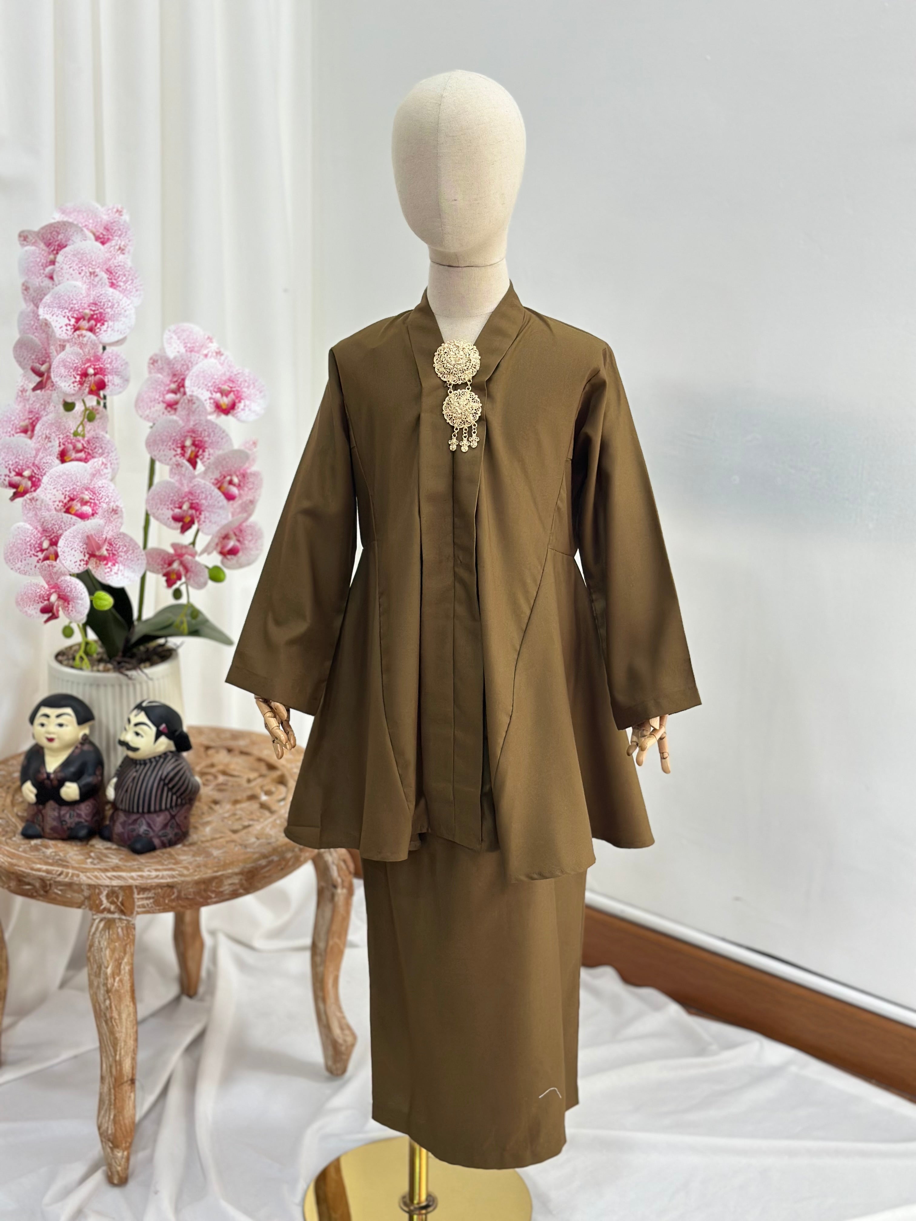 Kids Pemo Kebaya Plain