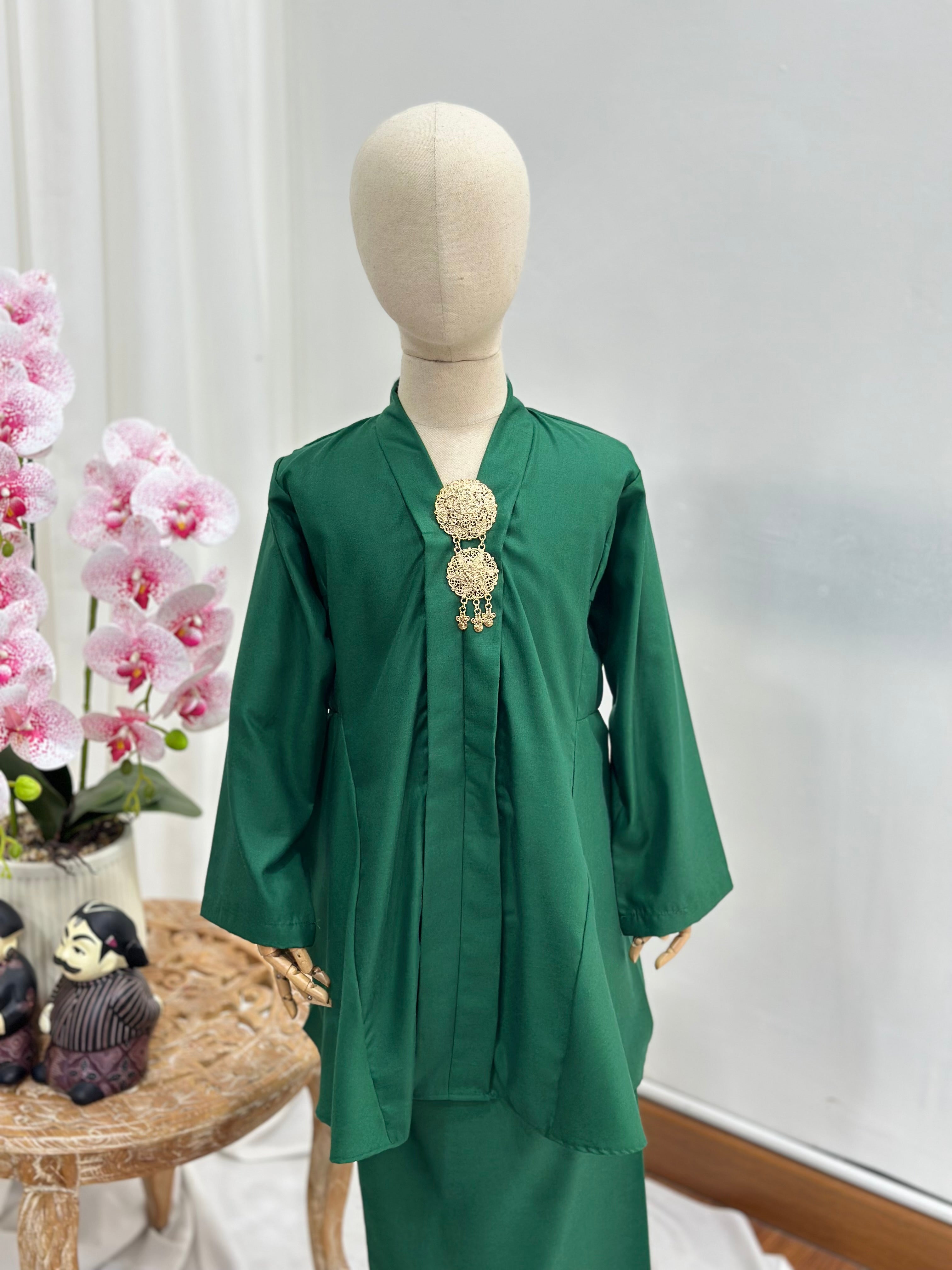 Kids Pemo Kebaya Plain