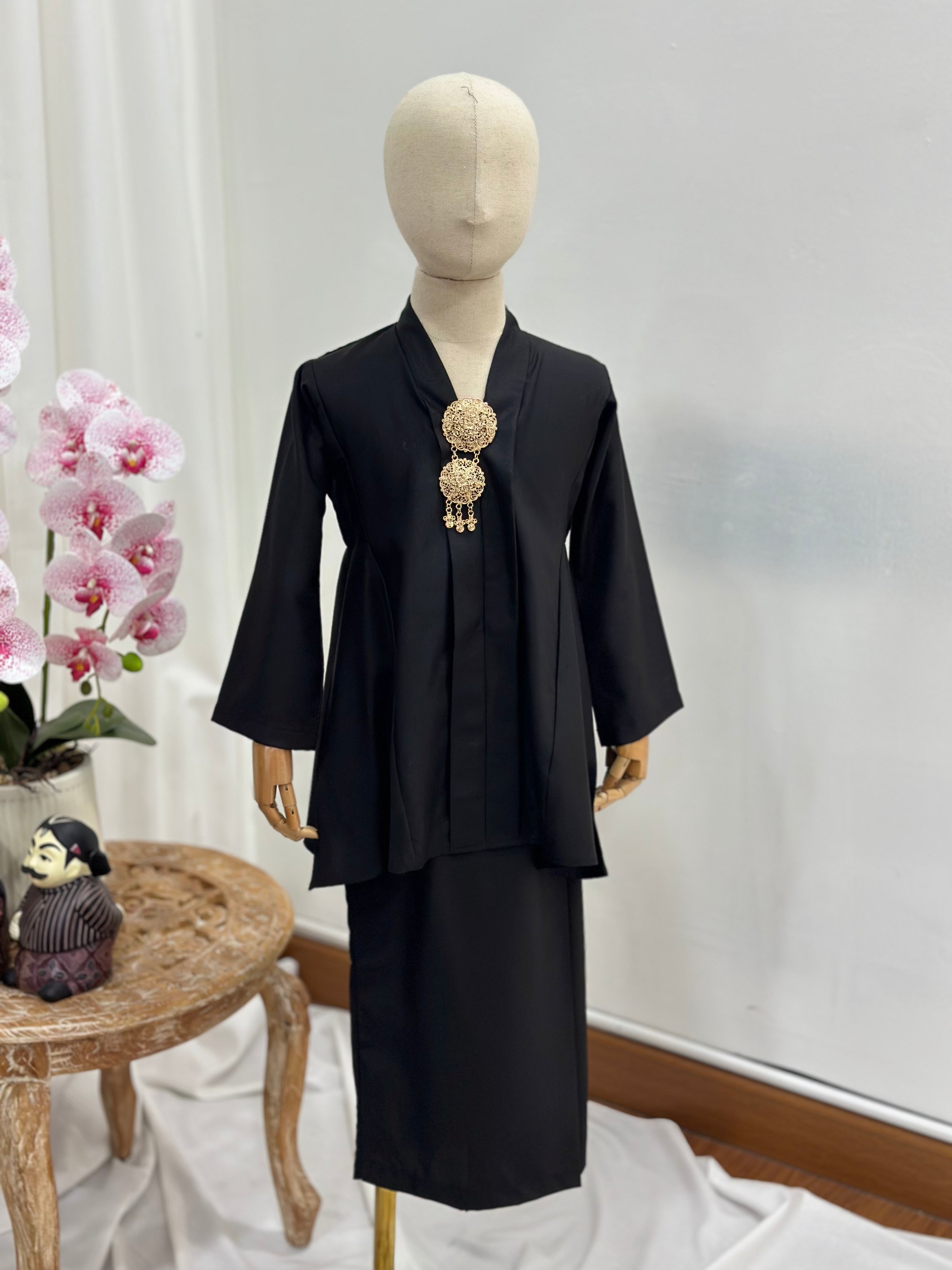 Kids Pemo Kebaya Plain