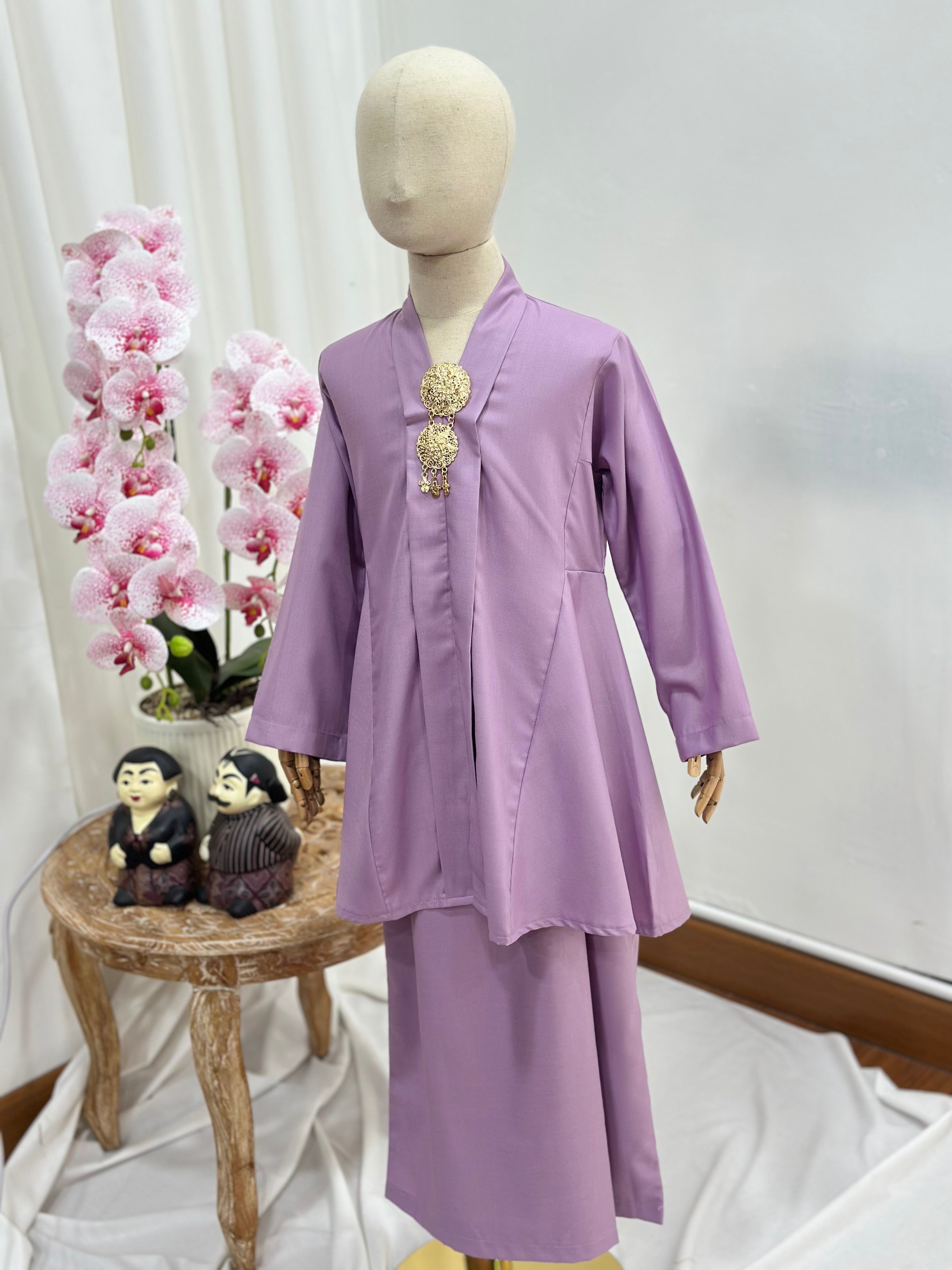 Kids Pemo Kebaya Plain