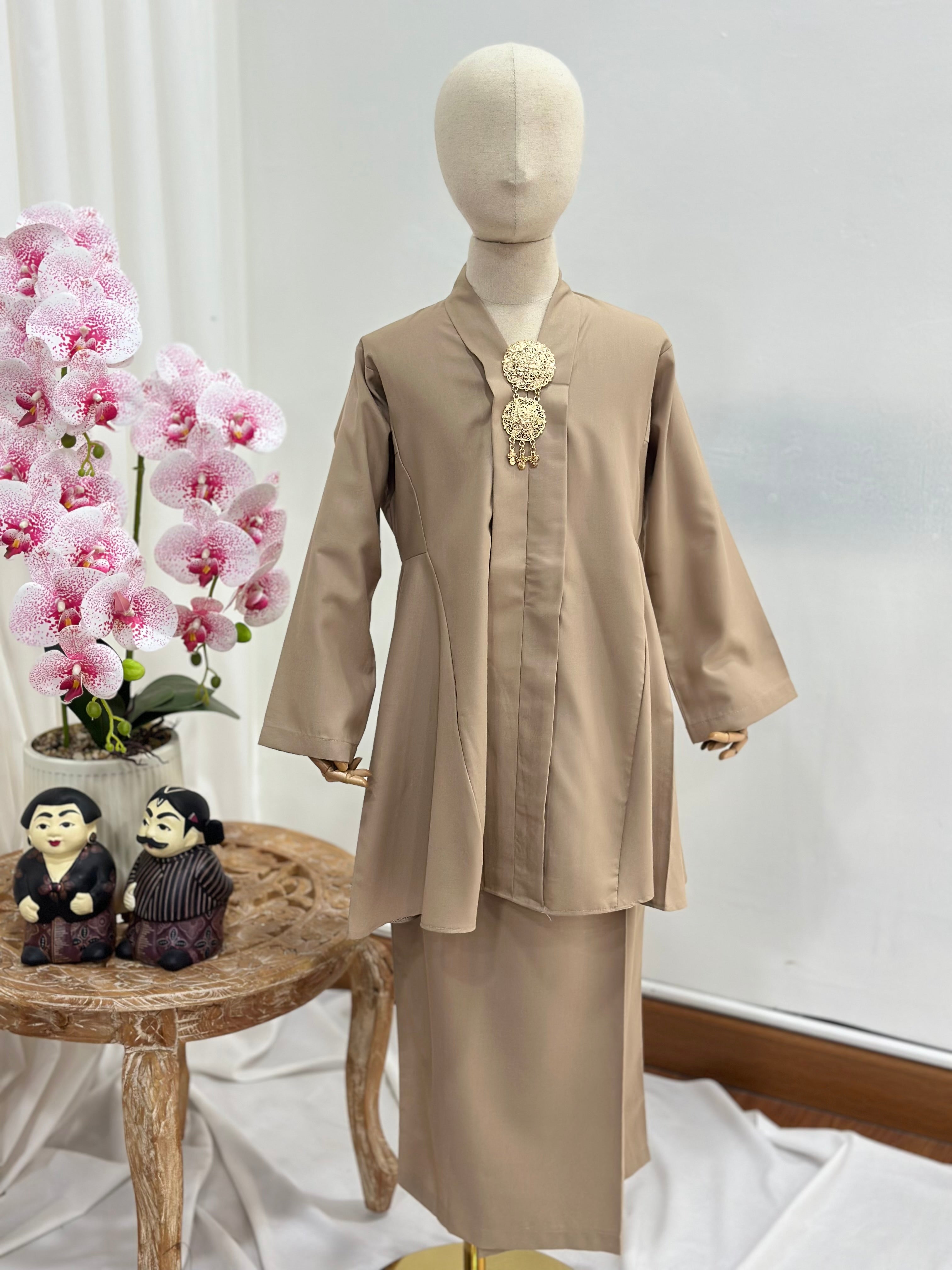 Kids Pemo Kebaya Plain
