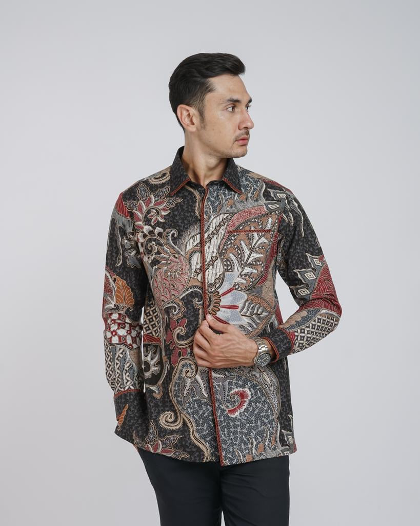 Mens Premium Batik Shirt-Exclusive Sultan series Mozaicsg