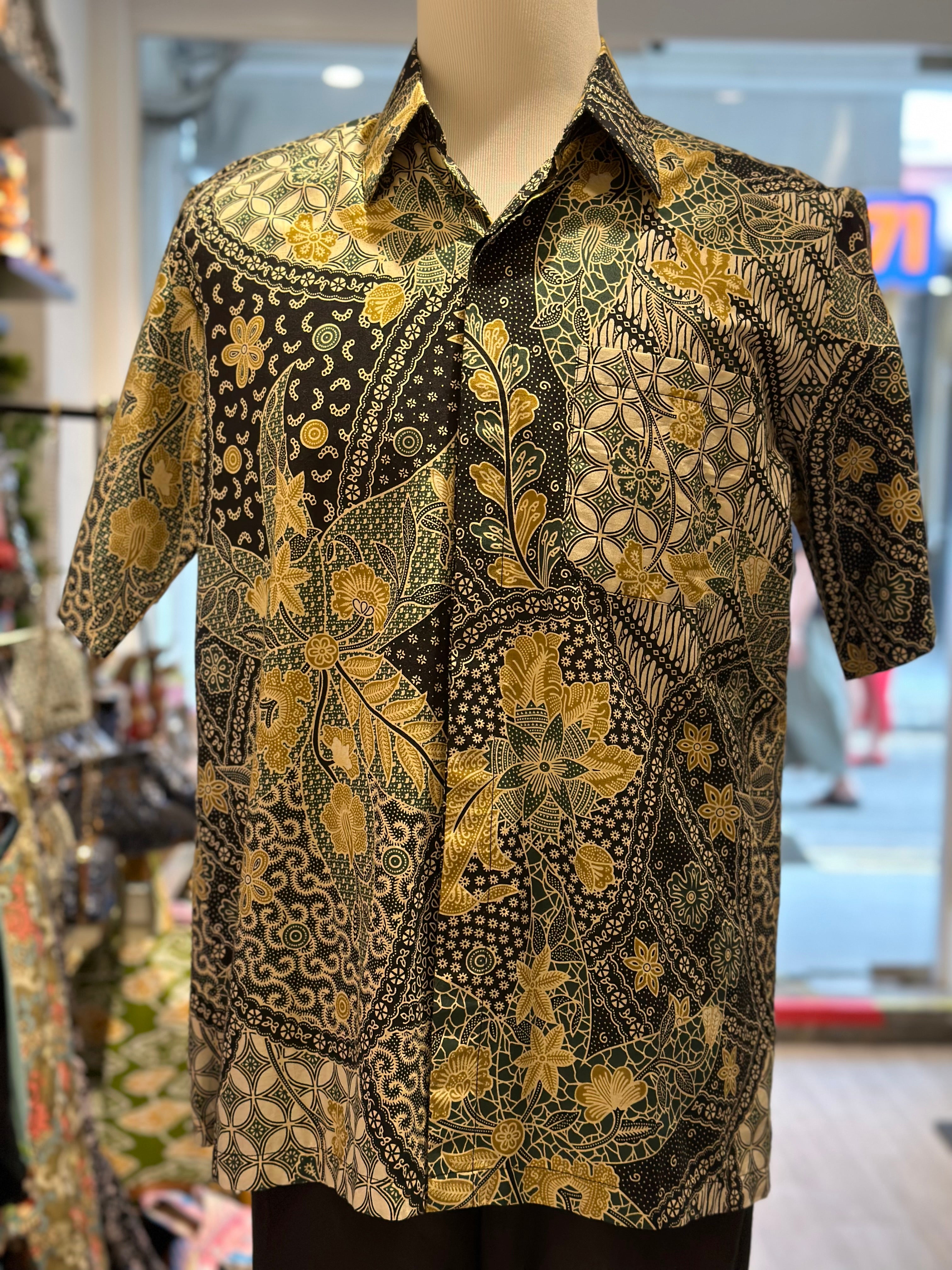 Batik Shirt Short Sleeve