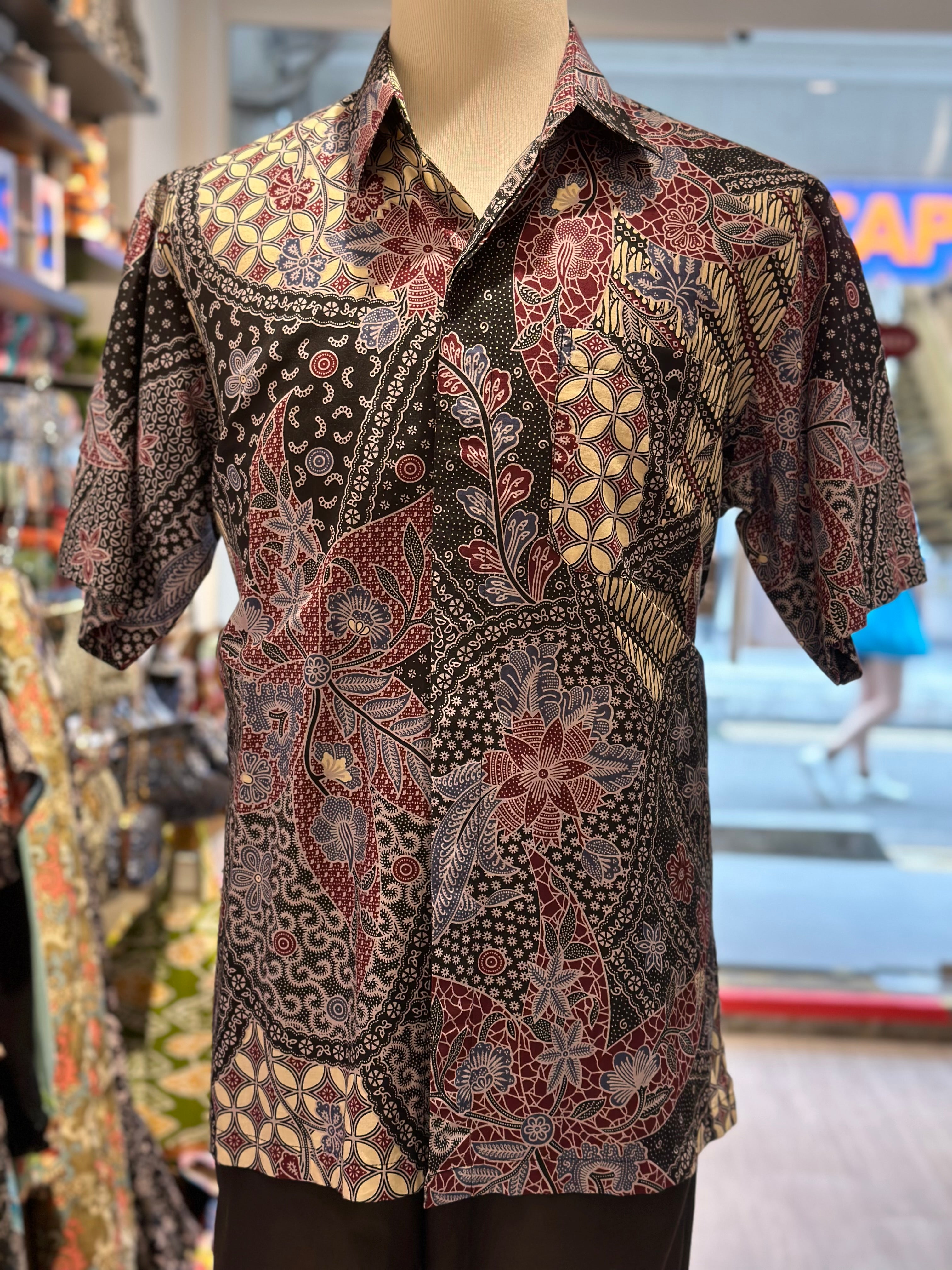 Batik Shirt Short Sleeve