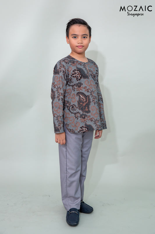 Kids Kurta Batik Pants Set[Boys]