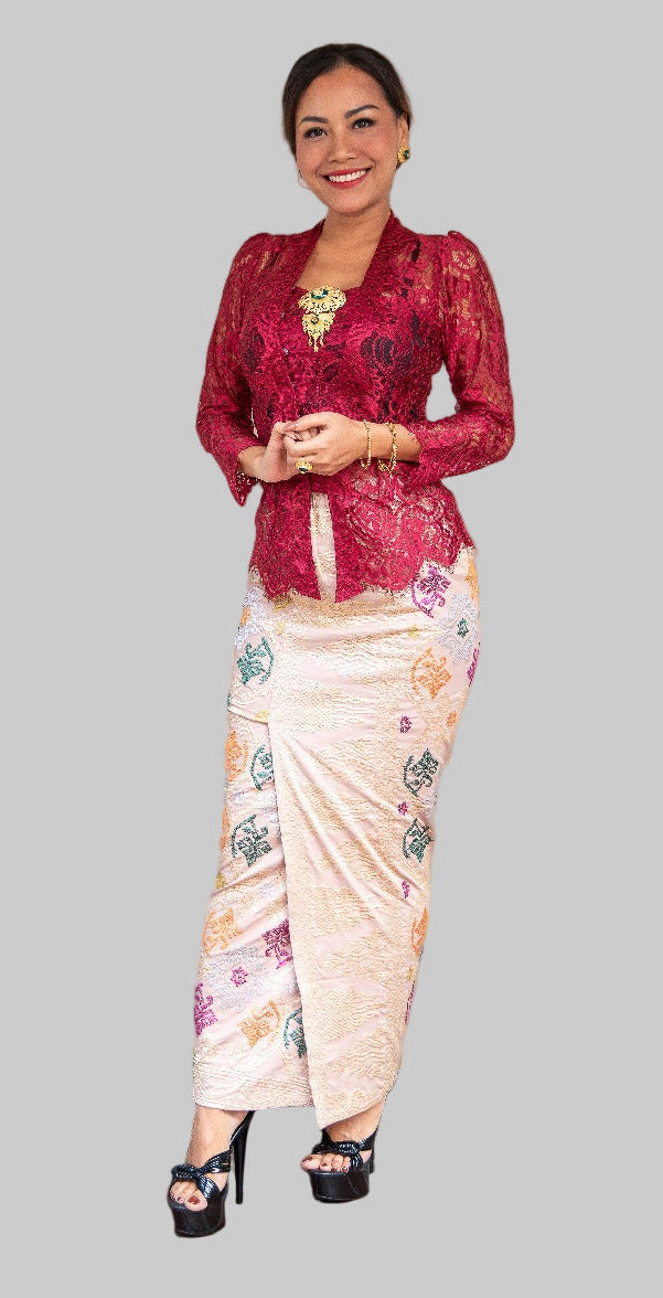 *Accessories and Sarong/Skirt sold separately.

*Product colour may slightly vary due to photographic lighting sources or your mointor setting. The actual size may vary as many of the products we produce are hand made. Please allow (0.05 to 0.1 inches) size variance.
