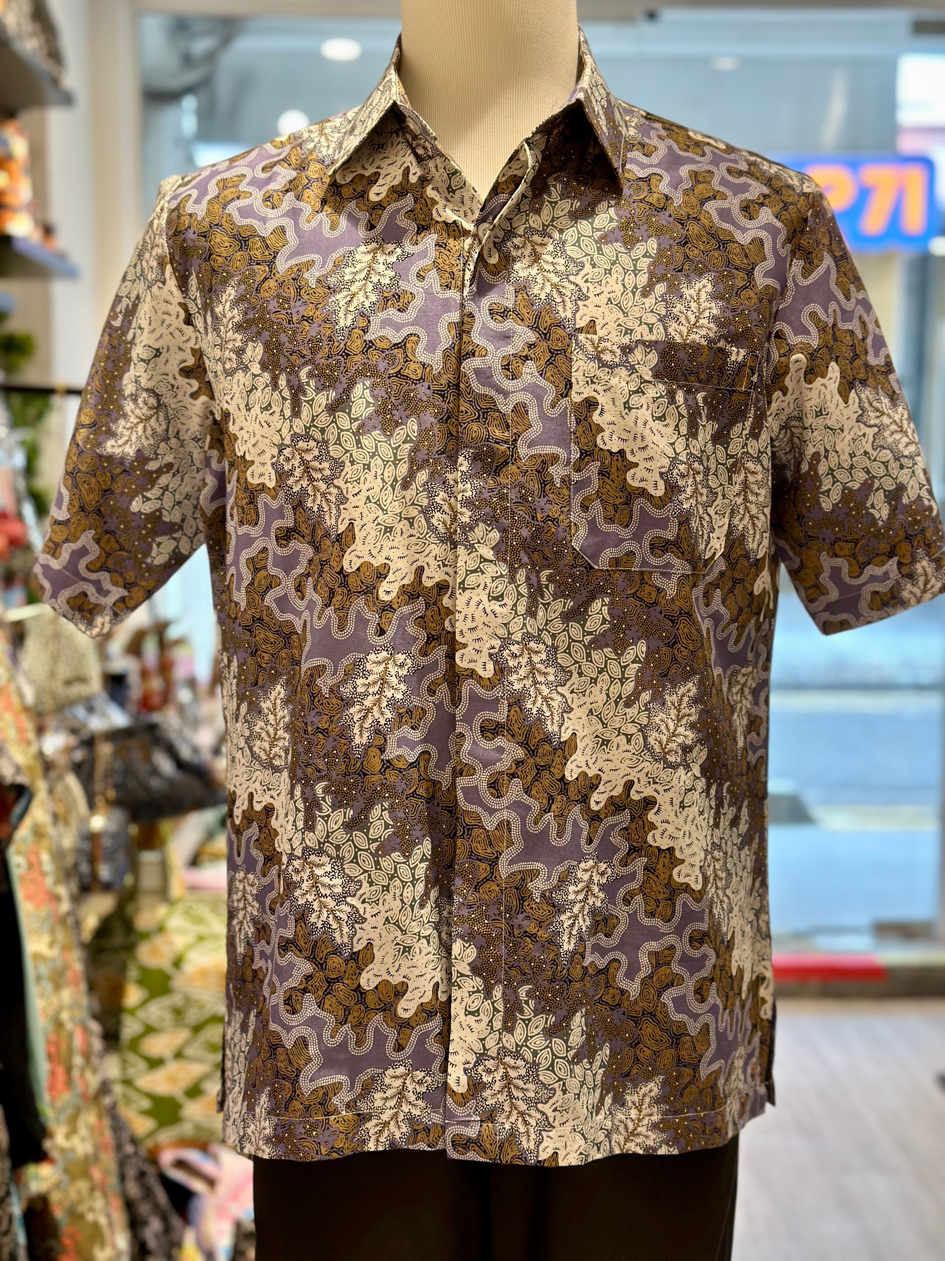 Batik Shirt Short Sleeve