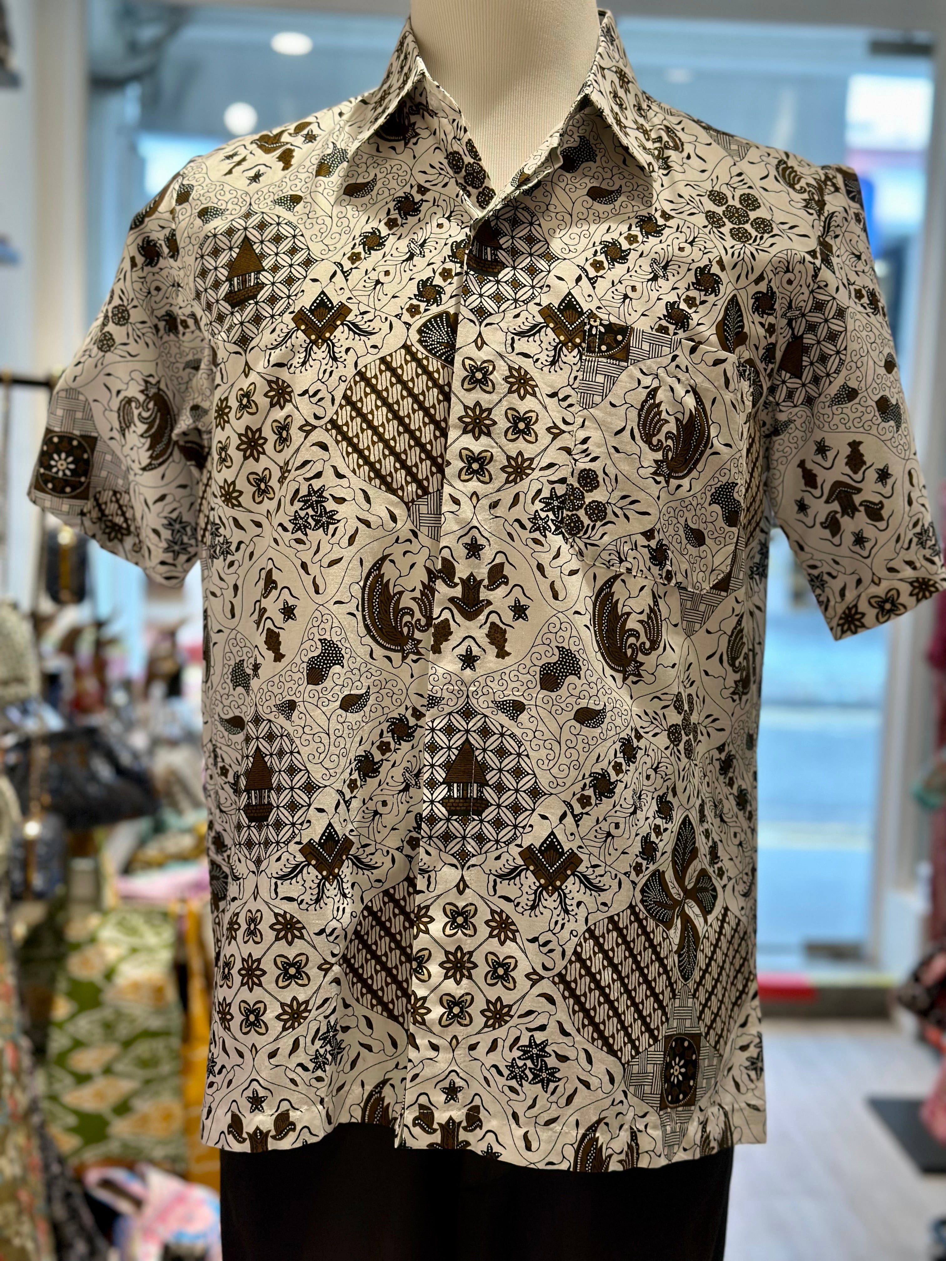 Batik Shirt Short Sleeve