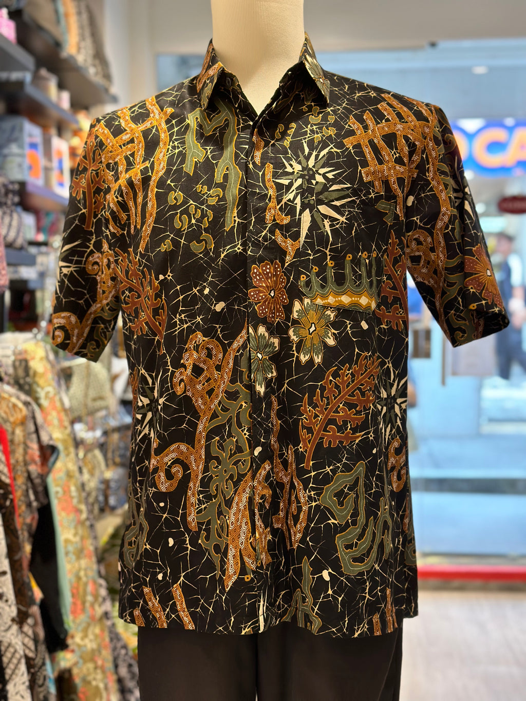 Batik Shirt Short Sleeve