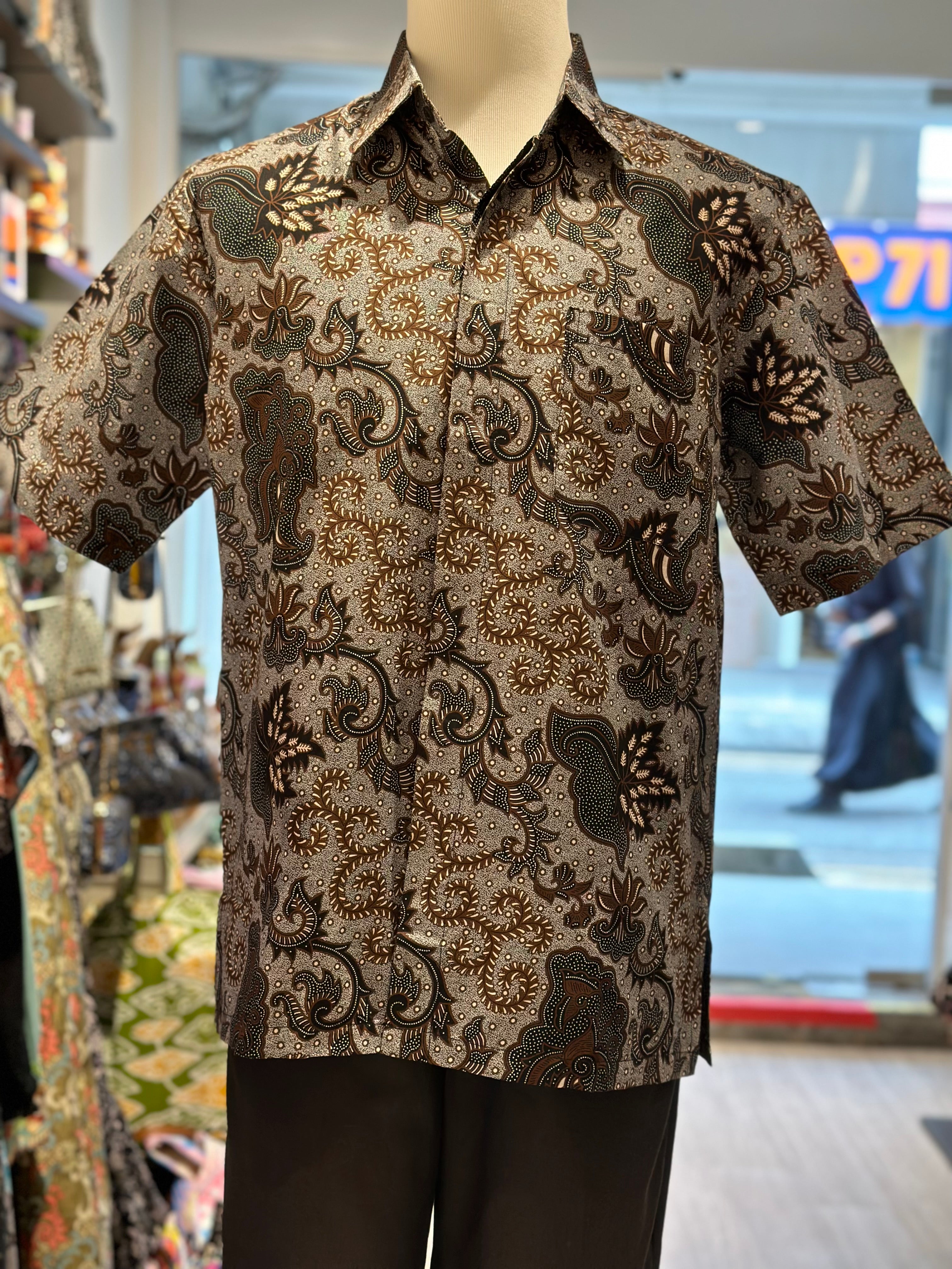 Batik Shirt Short Sleeve