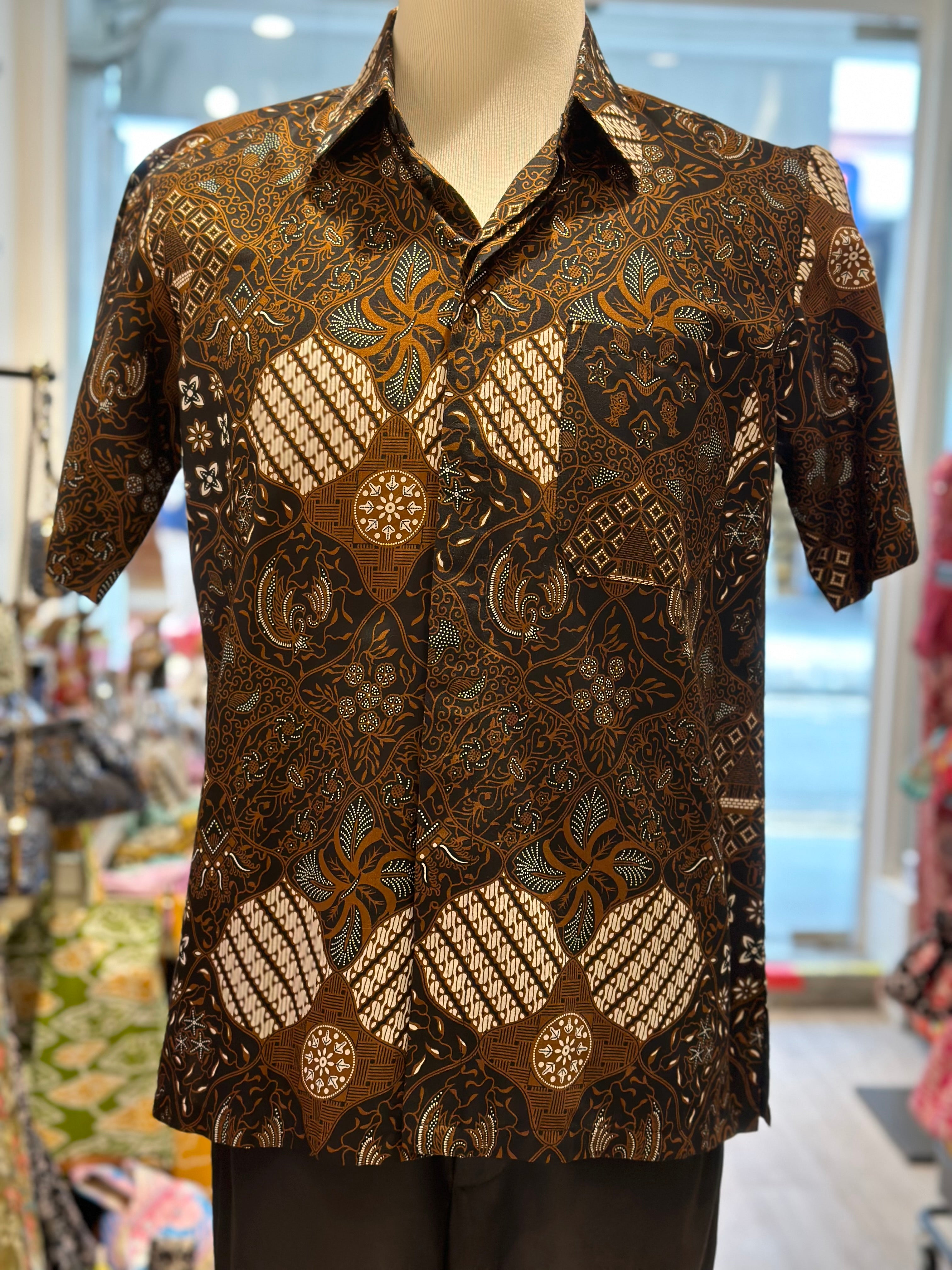 Batik Shirt Short Sleeve