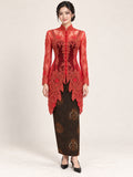 Kebaya Gayatri Wave warna Red