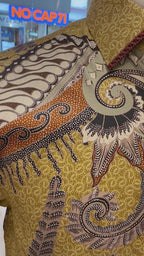 Mens Premium Batik Shirt-Exclusive Sultan series Mozaicsg